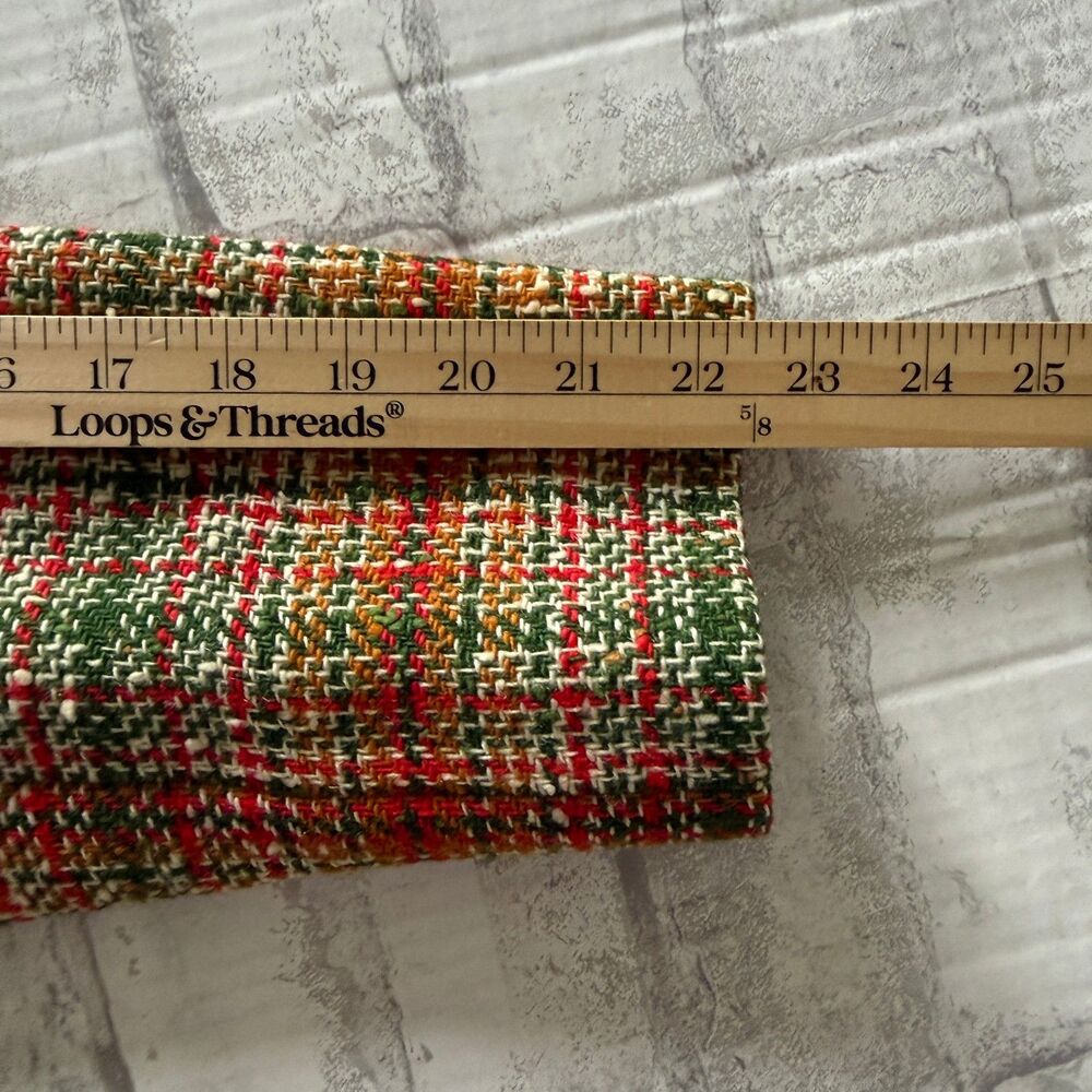 VTG Pendleton Virgin Wool Plaid 3 Piece Suit Blazer Skirt Trousers Old Money 18 - Picture 8 of 16